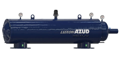 Автоматический сетчатый фильтр с гидравлическим приводом промывки AZUD LUXON LFH HF 9600